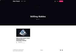 Screenshot stilling-robles.hubstack.net