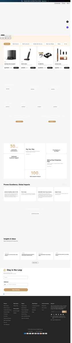 Screenshot ca.dreametech.com