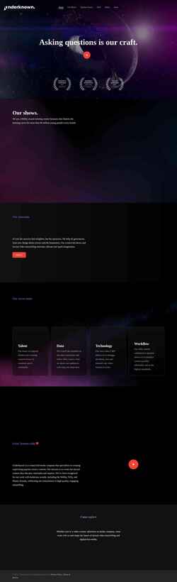 Screenshot underknown.com