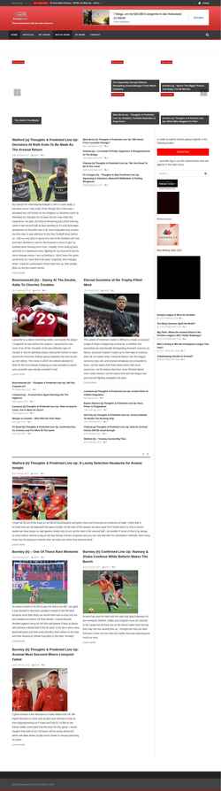 Screenshot arsenalvision.co.uk