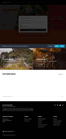 Schermafbeelding konaworld.com