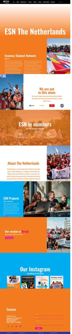 Screenshot esn-nl.org