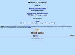 Екранна снимка libpng.org