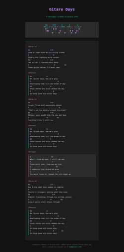Screenshot gitare.info