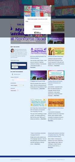 Screenshot thefrenchcorner.net