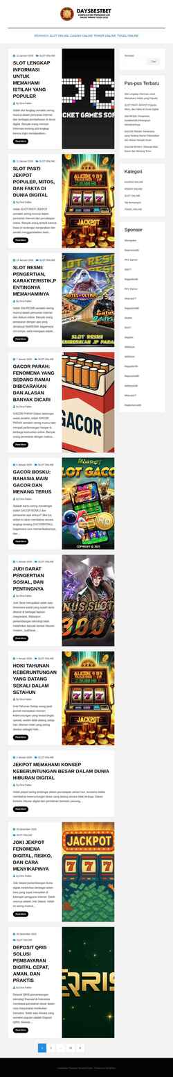 Schermata daysbestbet.com