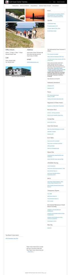 Screenshot southhaventwp.com