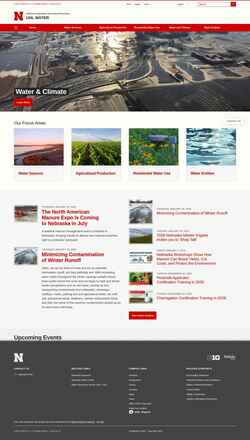 Screenshot water.unl.edu