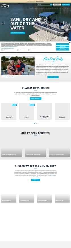 Στιγμιότυπο οθόνης www.ez-dock.com