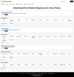 截屏 ringtones-india.com
