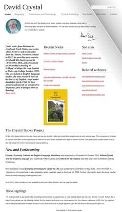 Screenshot www.davidcrystal.com
