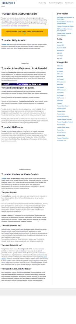 Screenshot truvabetguncelgiris.com