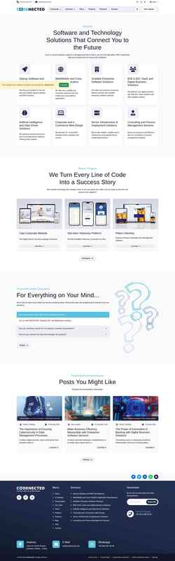 Screenshot www.codenected.com