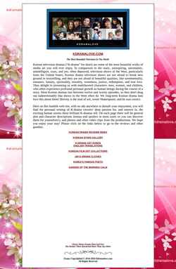 Schermafbeelding www.kdramalove.com
