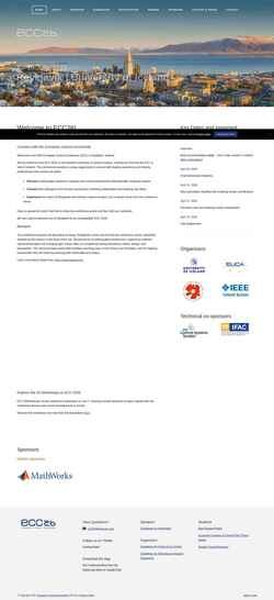 Screenshot ecc26.euca-ecc.org