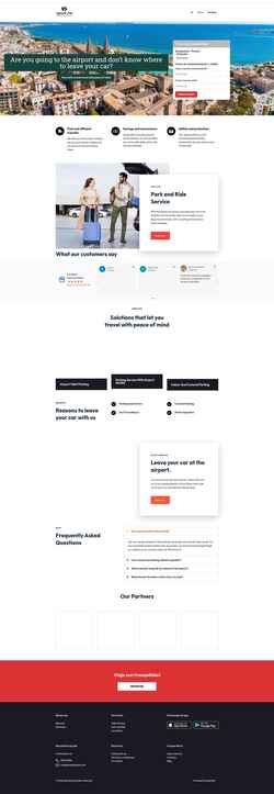 Скриншот aparkme.com