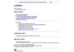 Captură de ecran qseries.org