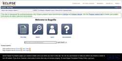 Screenshot bugs.eclipse.org