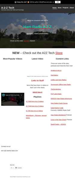 Screenshot a-2-z.tech