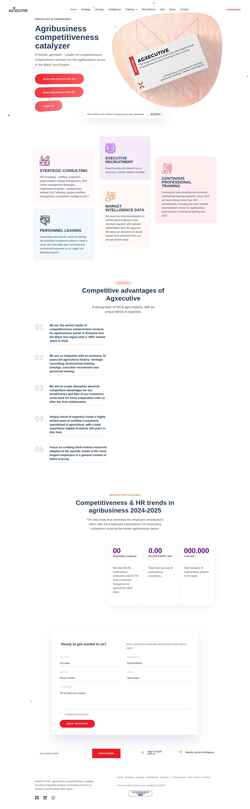 Screenshot agxecutive.com