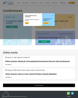 Schermata cbonds-congress.com