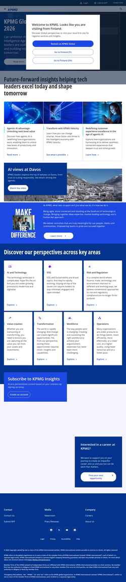 Скриншот kpmg.com