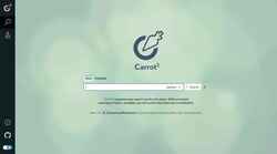 Ekrānuzņēmums search.carrot2.org