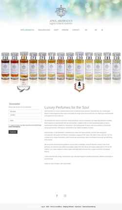 Screenshot aprilaromatics.com
