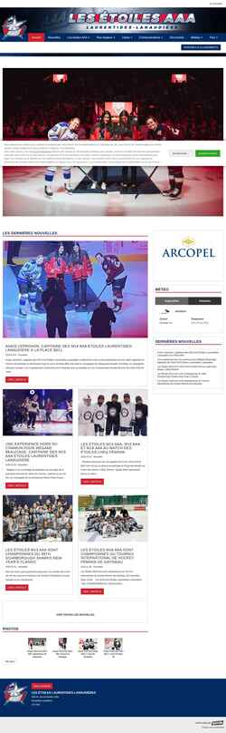 Screenshot www.etoilesaaa.com