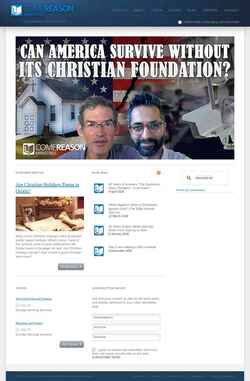 Screenshot www.comereason.org