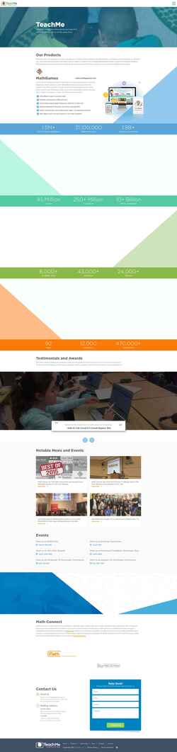 Captura de pantalla www.teachme.com