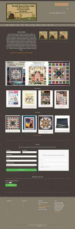 Captura de pantalla www.the-quilt-rack.com