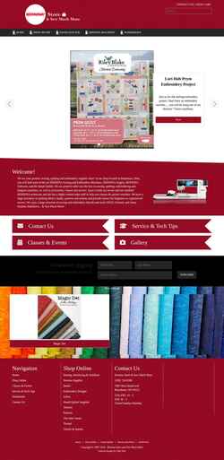 Screenshot www.berninastore.com