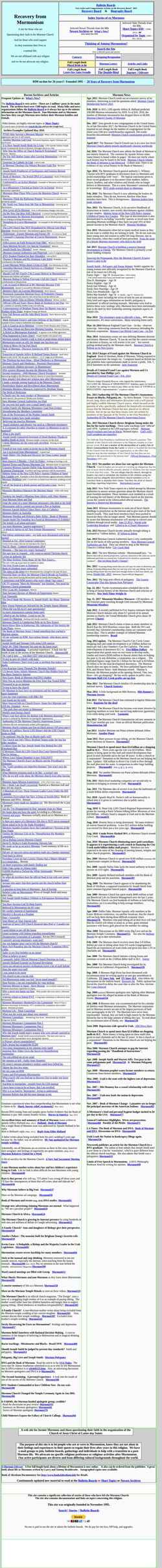 Screenshot exmormon.org