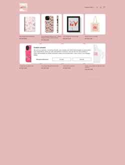 Snímka obrazovky prettylovelythings.com