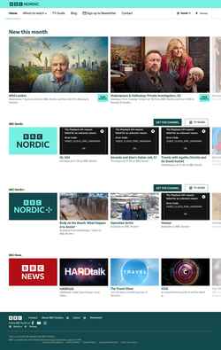 Captura de pantalla www.bbcnordic.com