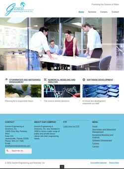Screenshot geminiengineering.com