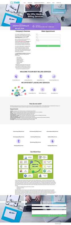 Screenshot themedicalbilling.net