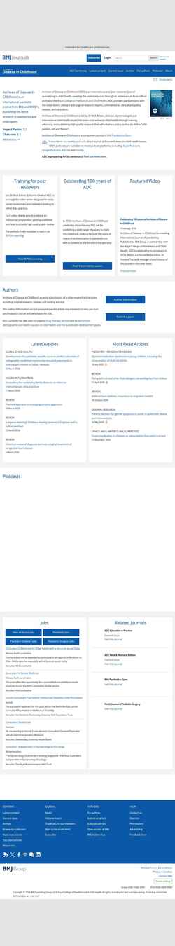 Ekran görüntüsü adc.bmj.com