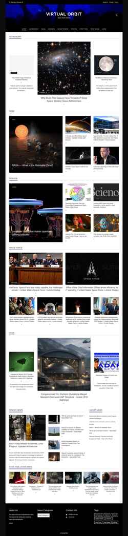 Screenshot www.us-vo.org