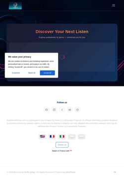 Screenshot audiobookforfree.com