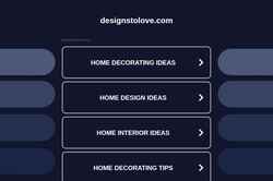 Schermafbeelding designstolove.com
