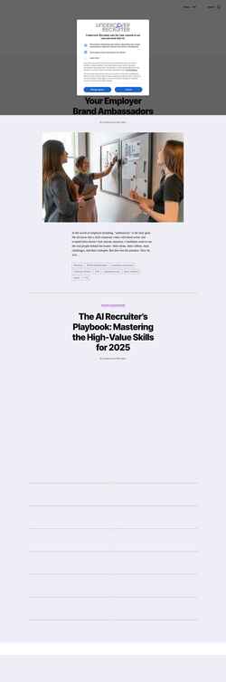 Schermata theundercoverrecruiter.com