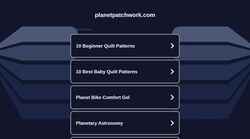 Screenshot planetpatchwork.com