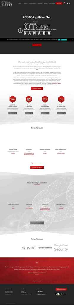 Screenshot canada.otsec.world