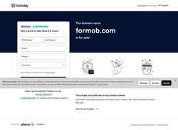 Screenshot formob.com
