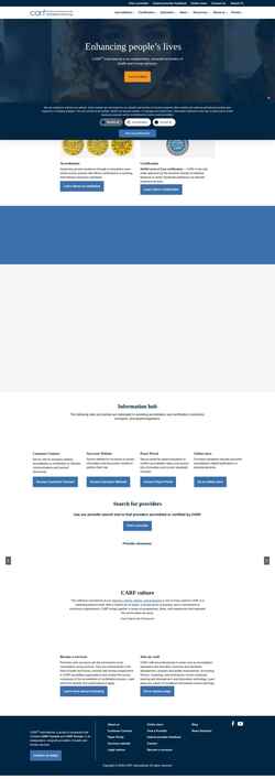 Zrzut ekranu carf.org