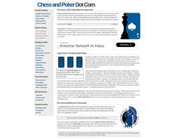 Captura de tela chessandpoker.com