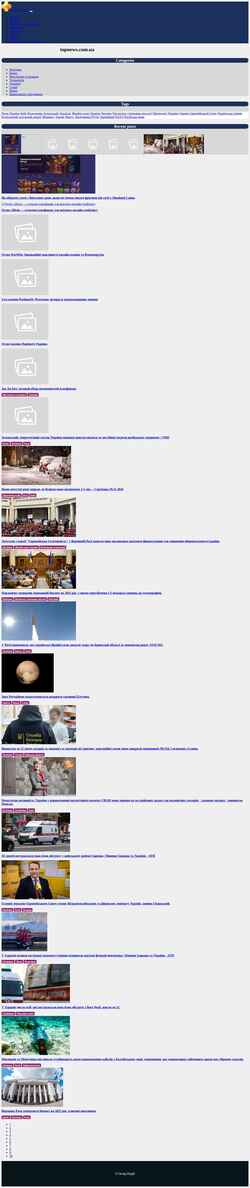 Schermata topnews.com.ua