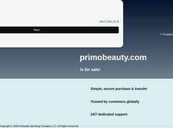 Captura de pantalla primobeauty.com